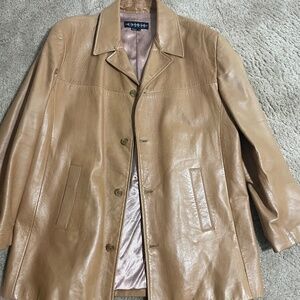 Old Hyde House Custom Made Leather Blazer